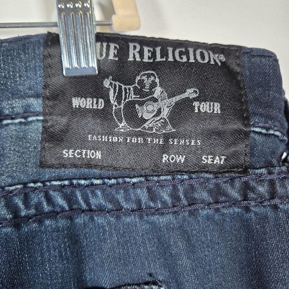 True Religion Dark Blue Skinny Jeans - Picture 12 of 16